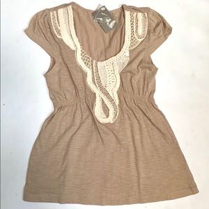 NWT Anthropologie Baraschi Embellished Top